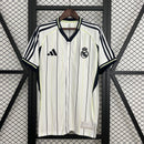 CAMISA DO REAL MADRID ESPECIAL BASEBALL 25/26 - BRANCA