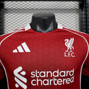 CAMISA VERSÃO PLAYER DO LIVERPOOL 25/26 VERMELHO