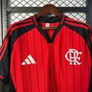 CAMISA DO FLAMENGO ESPECIAL BASEBALL 25/26 - VERMELHO E PRETO