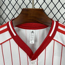 CAMISA DO ARSENAL ESPECIAL BASEBALL 25/26 - BRANCA