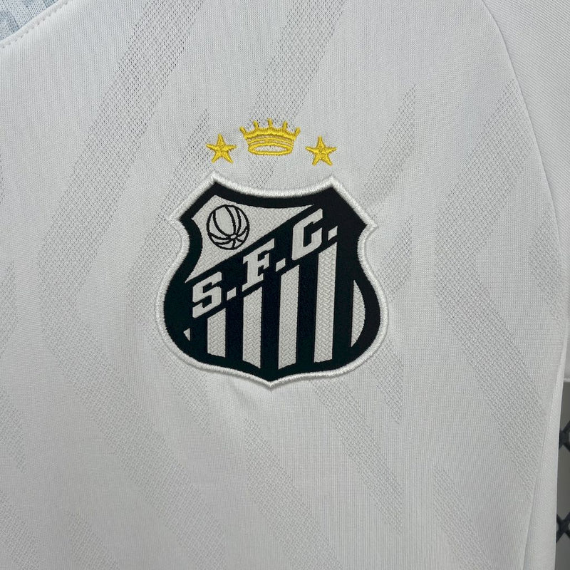 CAMISA FEMININA DO SNTOS 25/26 BRANCO