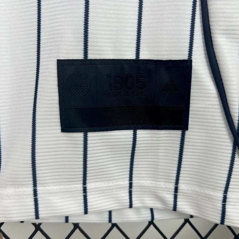 CAMISA DO BOCA JUNIORS ESPECIAL BASEBALL 25/26 - BRANCA
