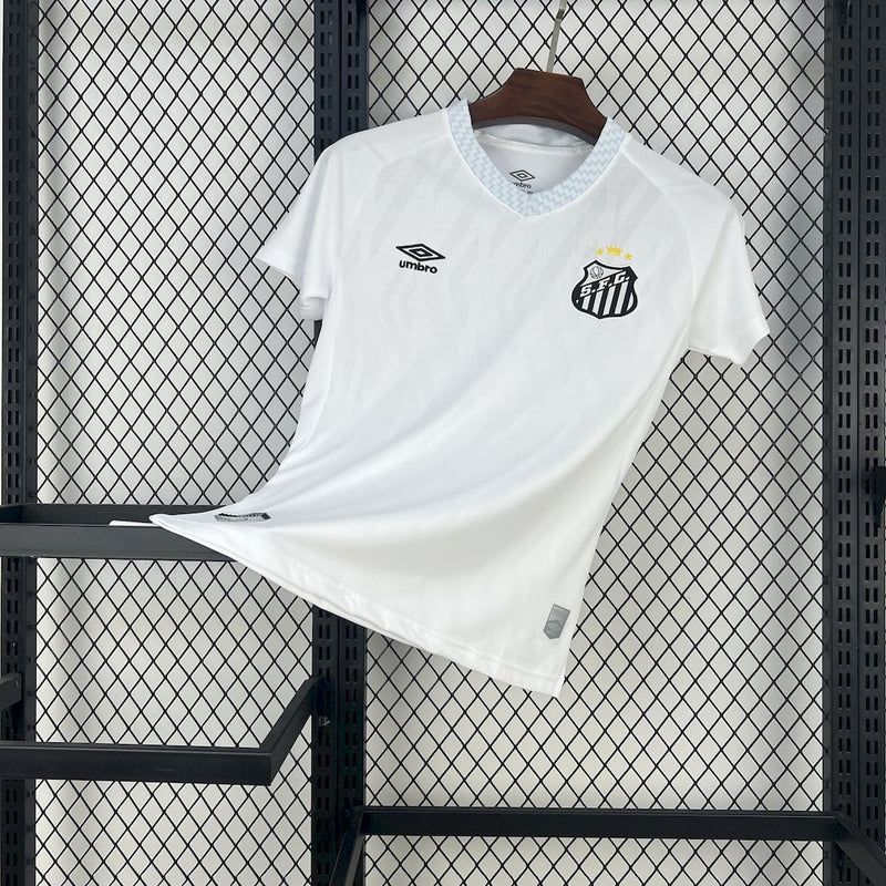 CAMISA FEMININA DO SNTOS 25/26 BRANCO