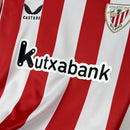 CAMISA DO ATLETIC BILBAO 25/26 VERMELHO E BRANCO