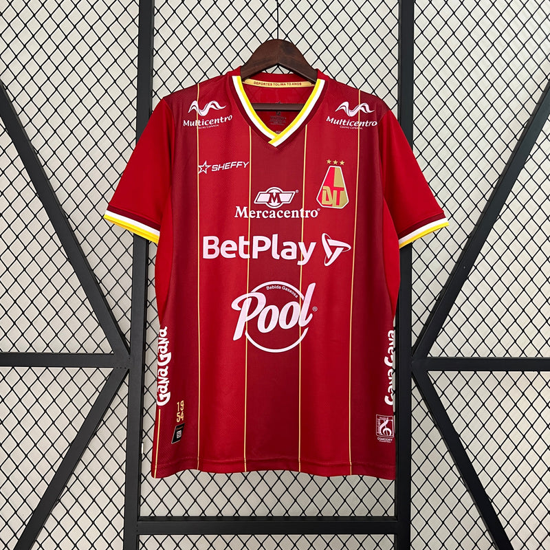 CAMISA DO TOLIMA 24/25 VERMELHO