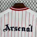 CAMISA DO ARSENAL ESPECIAL BASEBALL 25/26 - BRANCA