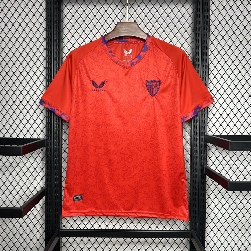 CAMISA DO SEVILLA 25/26 VERMELHO