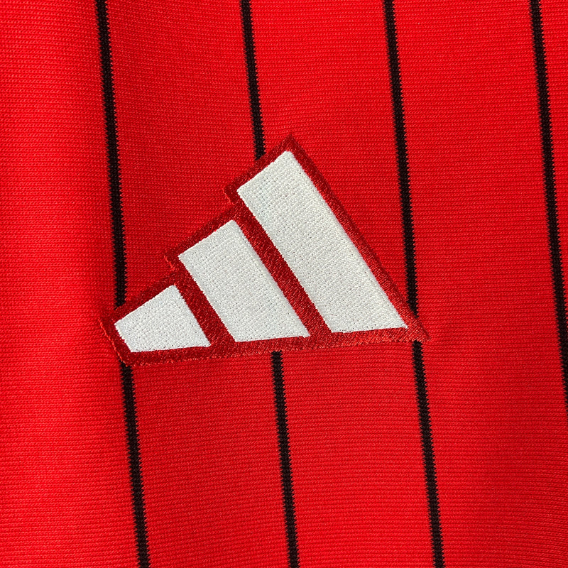 CAMISA DO FLAMENGO ESPECIAL BASEBALL 25/26 - VERMELHO E PRETO