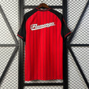 CAMISA DO FLAMENGO ESPECIAL BASEBALL 25/26 - VERMELHO E PRETO
