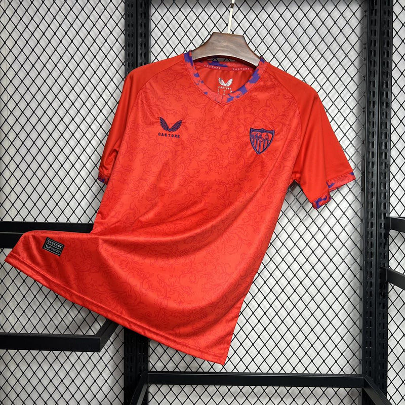 CAMISA DO SEVILLA 25/26 VERMELHO