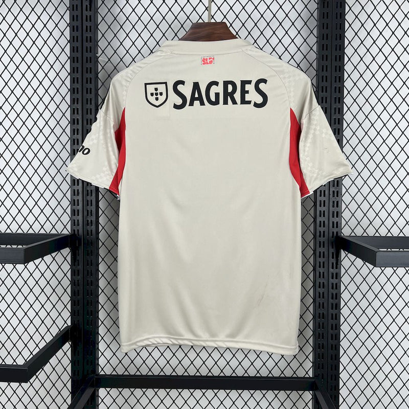 CAMISA DO BENFICA 25/26 BEGE