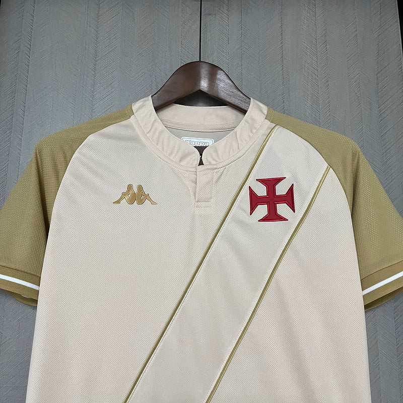 CAMISA FEMININA DO VASCO 24/25 BEGE