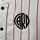 CAMISA DO RIVER PLATE ESPECIAL BASEBALL 25/26 - BRANCA