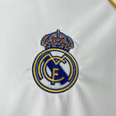 CAMISA DO REAL MADRID 25/26 BRANCO E PRETO
