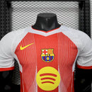 CAMISA VERSÃO PLAYER DO BARCELONA 25/26 VERMELHO