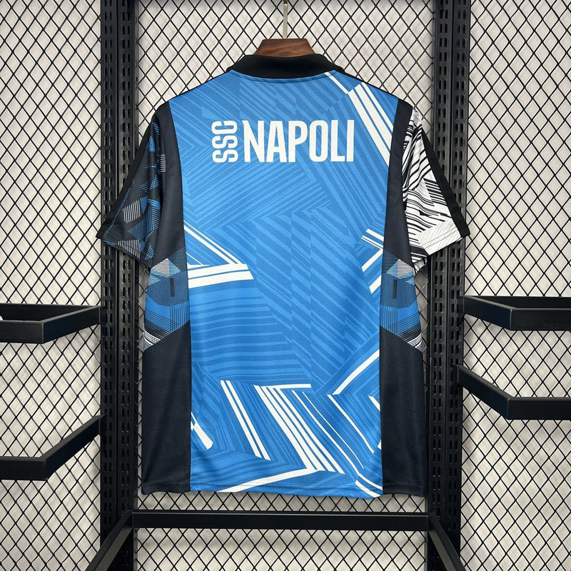 CAMISA DO NAPOLE 25/26 AZUL E PRETO