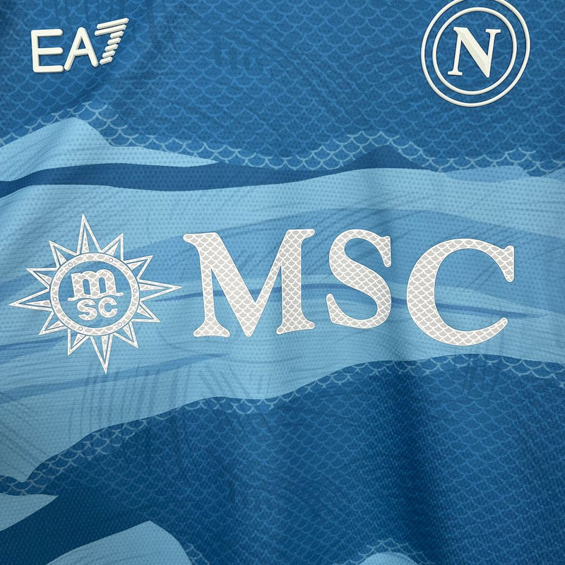 CAMISA DO NAPOLE 25/26 AZUL