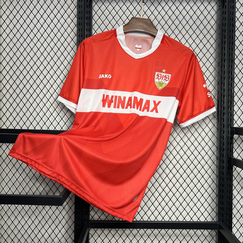 CAMISA DO STTUTGART 25/26 VERMELHO