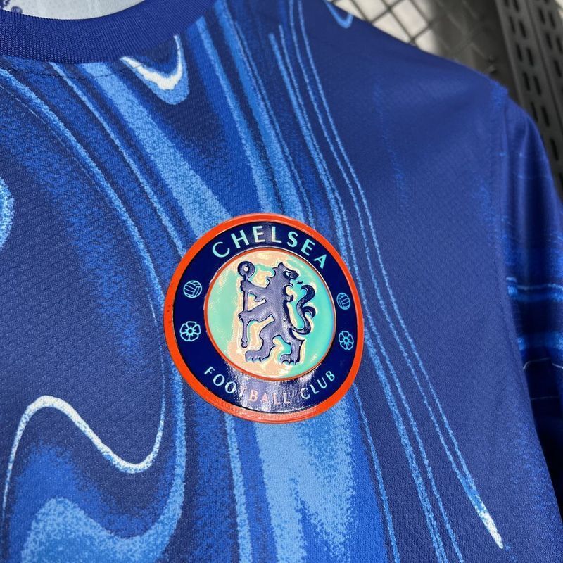 CAMISA DO CHELSEA 24/25 AZUL- PRONTA ENTREGA - TAM: GG