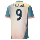 CAMISA DO MANCHESTER CITY IV 23/24 ESPECIAL BANDA OASIS - PRONTA ENTREGA - HAALAND - TAM: GG