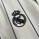 CAMISA DO REAL MADRID ESPECIAL BASEBALL 25/26 - BRANCA
