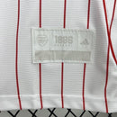 CAMISA DO ARSENAL ESPECIAL BASEBALL 25/26 - BRANCA