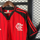 CAMISA DO FLAMENGO ESPECIAL BASEBALL 25/26 - VERMELHO E PRETO