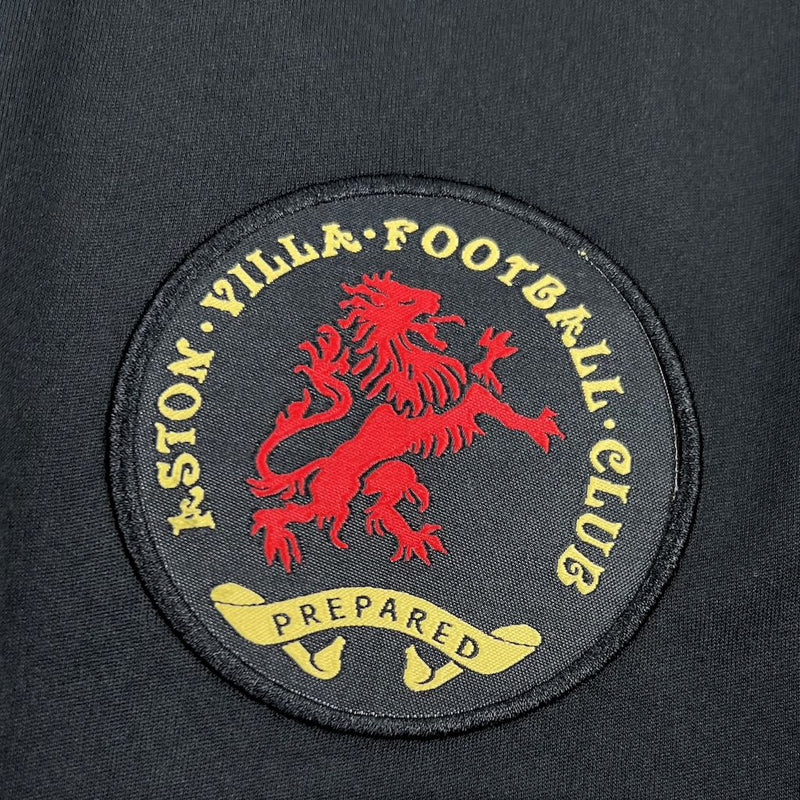 CAMISA DO ASTON VILLA 25/26 PRETO EDIÇÃO ESPECIAL
