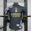 CAMISA VERSÃO PLAYER DO REAL MADRID 24/25 PRETO EDIÇÃO ESPECIAL