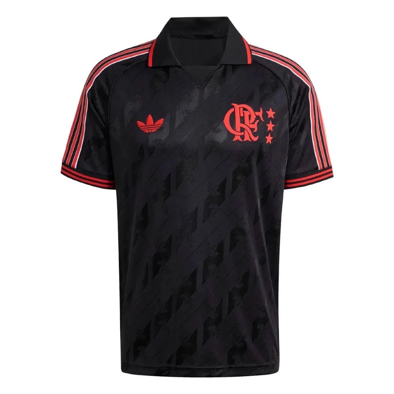 CAMISA DO FLAMENGO LIFESTYLE 25/26 PRETO