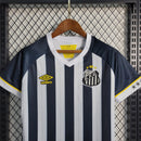 CAMISA FEMININA DO SANTOS 23/24 PRETO E BRANCO