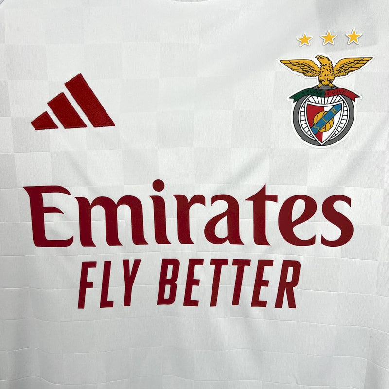 CAMISA DO BENFICA 25/26 BRANCO