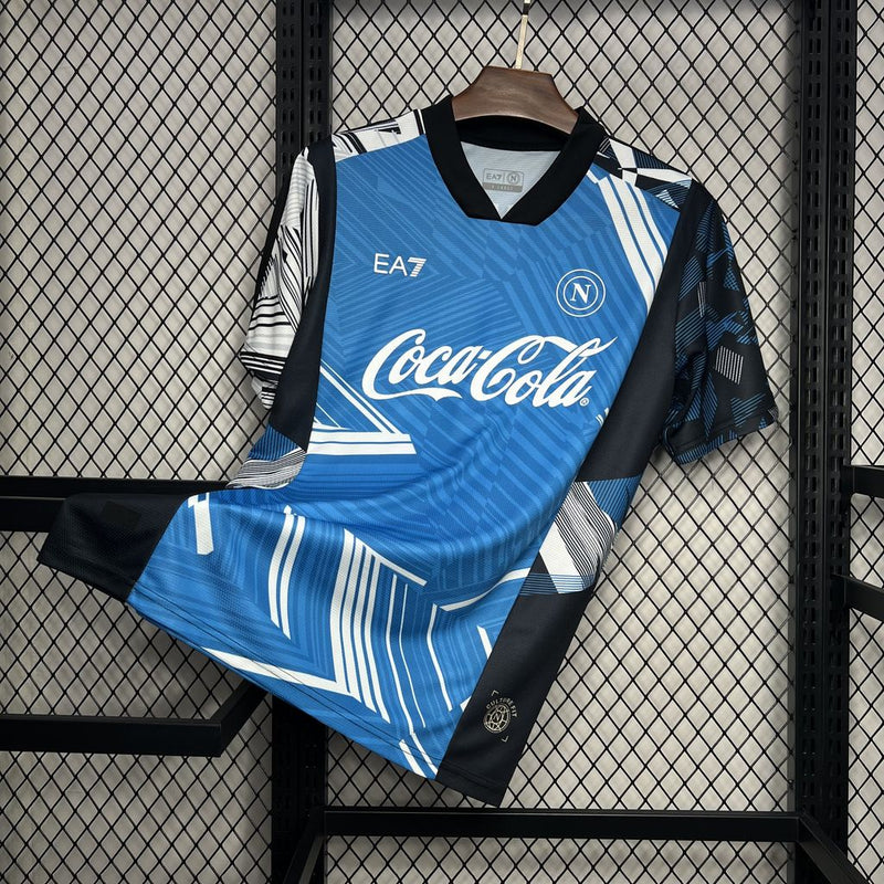 CAMISA DO NAPOLE 25/26 AZUL E PRETO