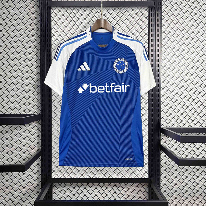 CAMISA DO CRUZEIRO 25/26 AZUL E BRANCO